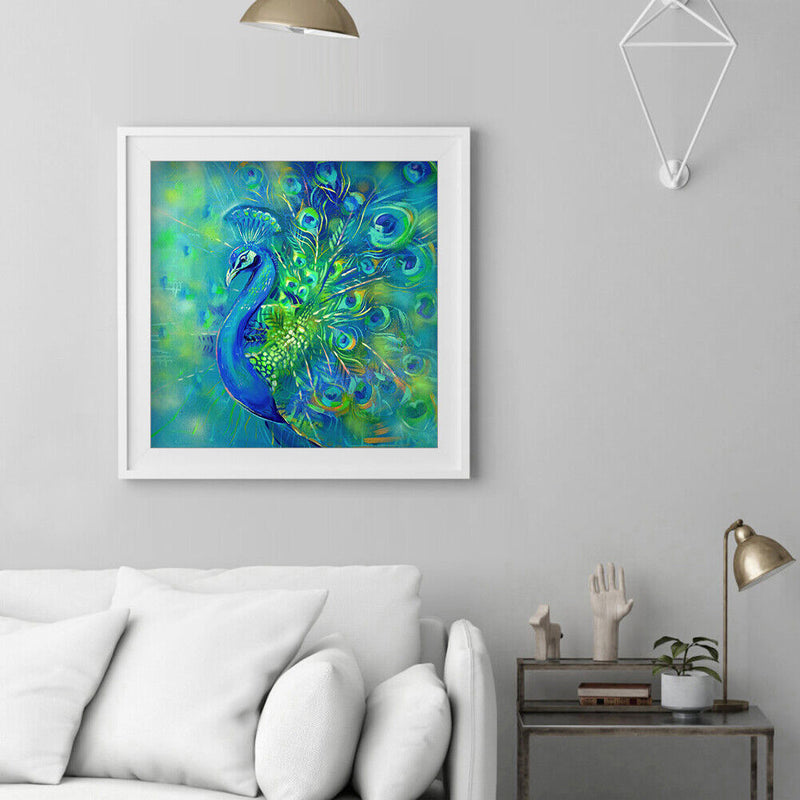 5D Diamond Painting Peafowl Set Full Round Mosaic Art Picture DIY Home Decor