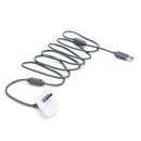 1.8m Dual Magnetic Ring USB Charging Cable for Xbox 360 Controller (Grey)
