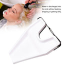 Portable Hair Washing Tray Patient Spa Neck Rest Professional Salon (White)