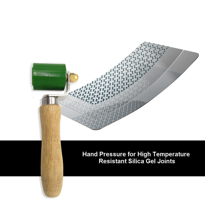 #A Silicone Hand Pressure Roller High Temperature Resistant Roofing Double Rolle