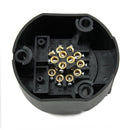 Everpert 13 Pin Plastic Euro Outlet Pendant Plug Trailer Clutch Light