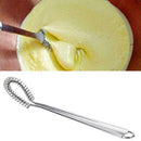 Kitchen Spring Egg Whisk Beater Steel Manual Whisk Mixer Tool Y7P4