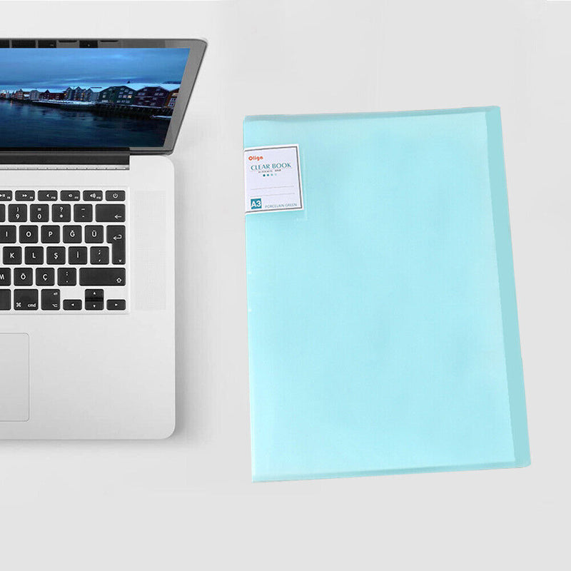 A3 30 Pages Diamond Painting Waterproof Photo Album Book Covers (Green) Newly