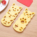 Sushi Mold Rice Ball Mold - Cartoon Cat Pattern Nori Sushi Bento Accessory