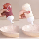 Dustproof Ketchup Cruet Condiment Bottles Squeeze Bottle Dispenser Bottle