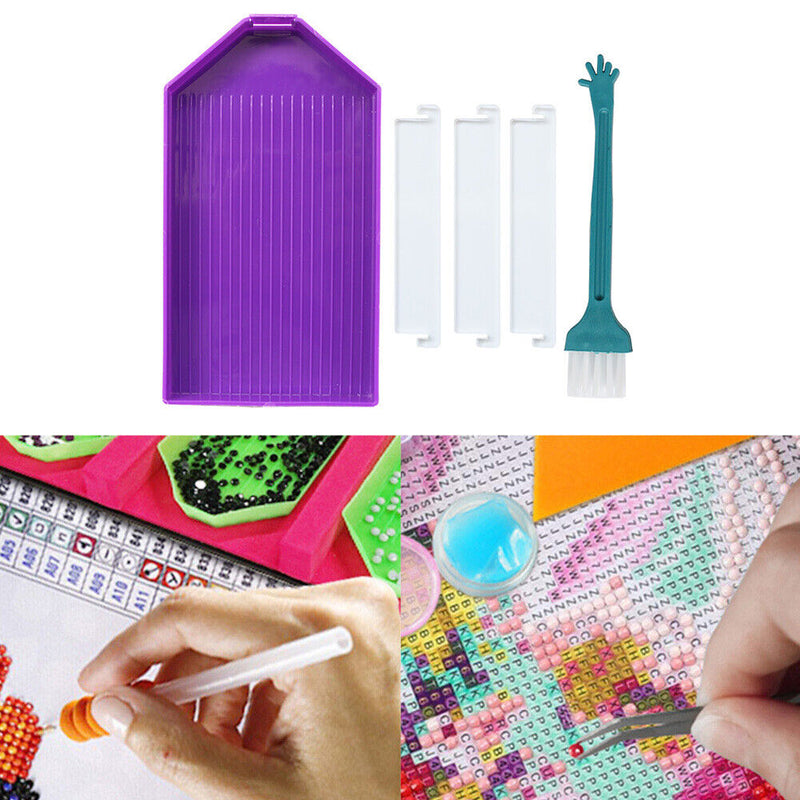Large Capacity Bead Sorting Trays Diamond Rhinestone Plate for DIY Art Craft