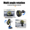 F402 Car Truck Fan with Suction Cup USB Powered 3-Speed Dashboard Desk Fan