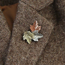 Party Women Maple Leaf Brooches Leaves Brooch Pin Corsage Pins Lapel Brooch