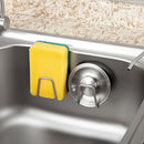 Stainless Steel Sink Sponge Holder Self Adhesive Drain Drying Rack Drainer To