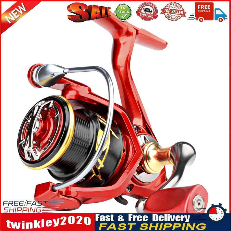 Fishing Reel 6.2 1 5+1BB Metal Spool Spinning Wheel Drag System (LT3000) Newly