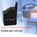 Extruder Bowden Cloned Dual Drive Upgrade for Creality Ender 3 Part (Black)