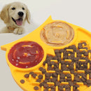 #A Lick Mat Cat Feeder Licking Pad with Suction Cup Silicone Dog Slow Eating Pad