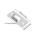 Hasp Latches 90 Degree Hasp Sliding Door Chain Locks Anti-theft Deduction