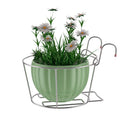 Window Sill Guardrail Balcony Planter Pot Stand Hanging Flower Pot Rack