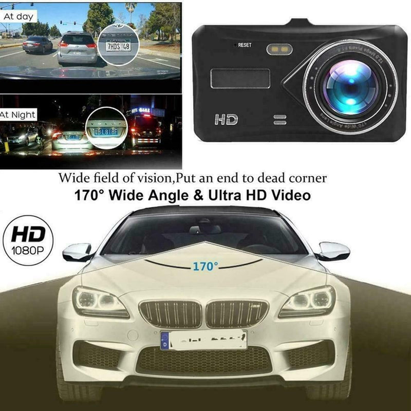 Car Camera Recorder HD 1080P 170° Wide Angle Lens Car Cam screen LCD Camera X9O3
