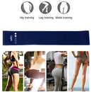 Woman TPE Yoga Hip Leg Resistance Bands Sports Strength Training Stretching Rope