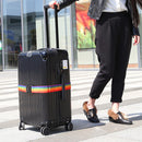 Adjustable Travel Luggage Lashing Strap Password Lock Packing Belt (Color) Newly