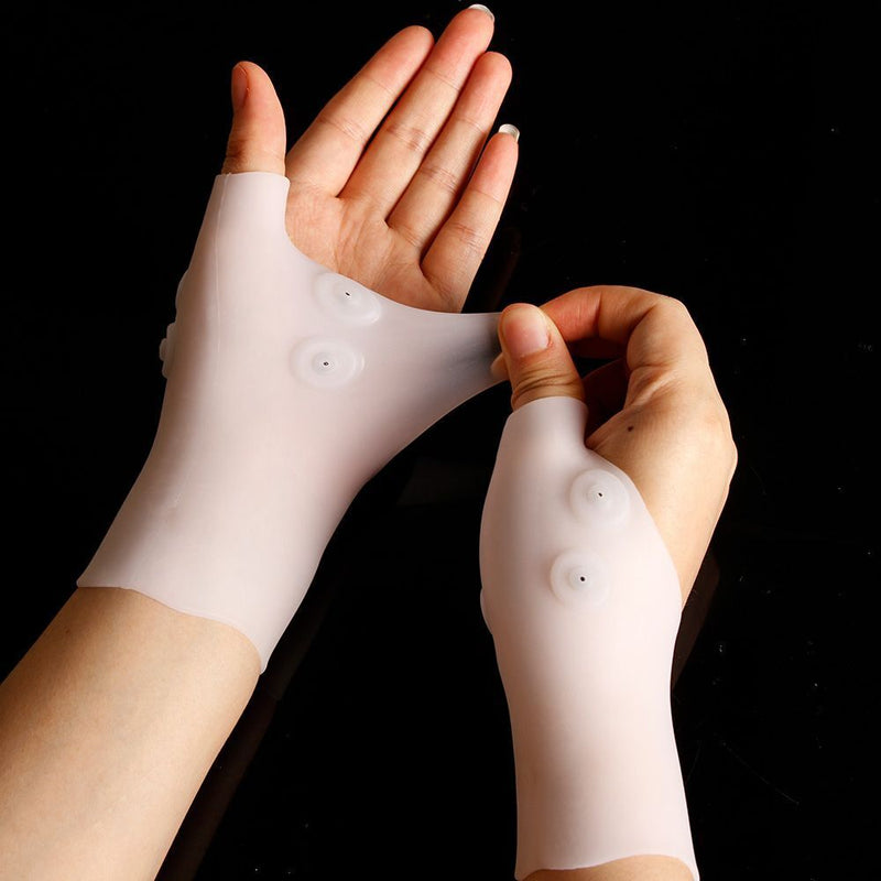 Wrist Hand Support  Anti-Arthritis Magnetic Therapy Glove Pressure Corrector