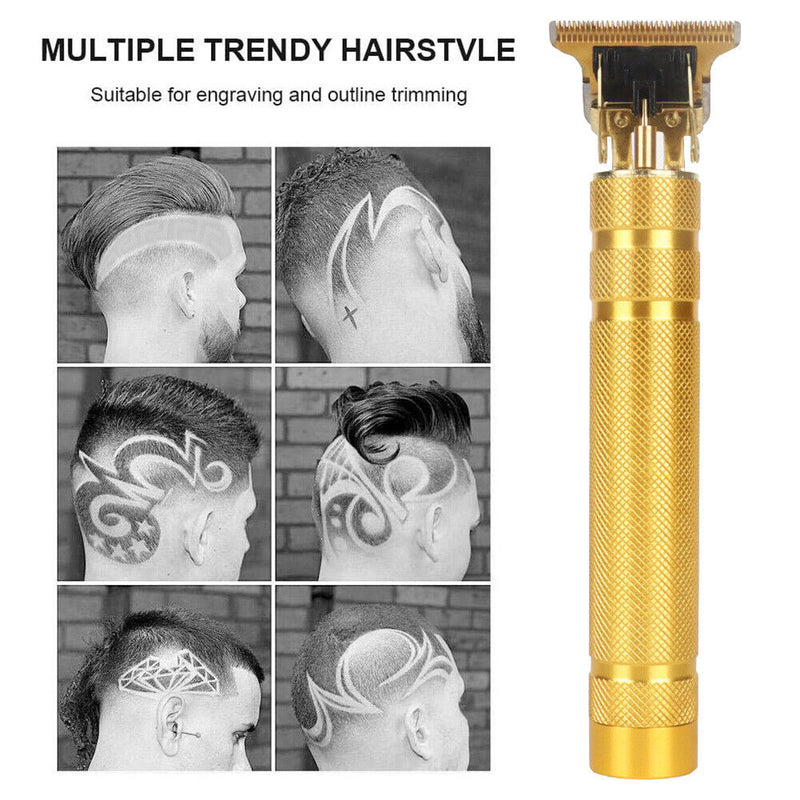 Rechargeable Electric Beard Hair Clipper Hair Cutting Machine for Home Salon