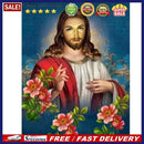 Diamond Painting Jesus Full Round Drill Picture of Rhinestone DIY Drawing K