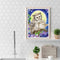 Handmade Full Square Drill 5D Moon Flower Owl Drawing Kit DIY Diamond Paint
