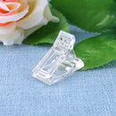 1pc Plastic Reusable Fixing Clamp UV Glue Fixed Clip Salon Manicure Tools
