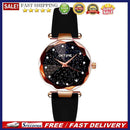 Leather Belt Wristwatch Bracelet Noctilucent Mosaic Diamond Quartz Watches