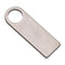 EDC Multi Tool Titanium Plate DIY Name Tag Anti-Lost Pet Keyring Pendant