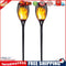 6pcsSolar Flame Light Waterproof LED Torch Lamp (2xPurple+2xBlue+2xWarm)