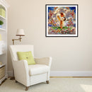 5D DIY Full Drill Diamond Painting Angel Baby Embroidery Craft Kit Bedroom