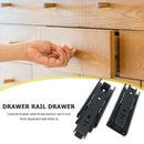 6pcs 6 inch Cabinet Drawer Slide Three-Section Duffer Damping Mute Track