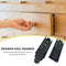 6pcs 6 inch Cabinet Drawer Slide Three-Section Duffer Damping Mute Track