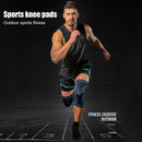 Elastic Fitness Compression Knee Protective Strap Knitted Nylon Calf Pad Slee