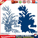 Metal DIY Embossing Blessing Flower Cutting Dies Stencils Craft (H6055) Newly
