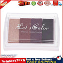 4 Colors Gradient Inkpad DIY Stamp Colored Ink Pad Printing Stationery(5) Newly