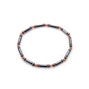 Women Therapy Bracelet Health Care Hematite Round Stretch Anklet Jewelry(3)