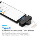USB-C Type C Smart Card Reader ID/Bank/SIM Cloner CAC Adapter Reader`