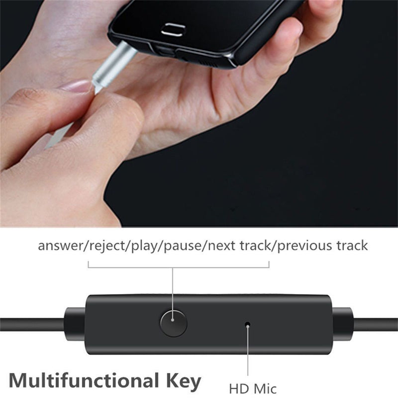 With Microphone Volume Control Aux Headphones Male to Male 3.5mm Audio Cable