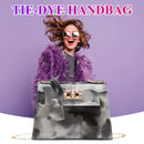 Fashion Women Tie Dye Print Shoulder Crossbody Bag Casual Chain Mini Flap Purse