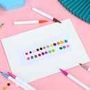 Coloring Book Watercolor Marker Highlighter Pen Double-ended Fineliners pen