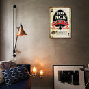 Retro Metal Sign Letters Design Kitchen Living Room Art Plates Painting Gifts