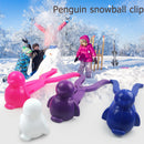 Penguin Snowball Maker Clip Snow Sand Ball Mold Tool Snowball Clip Random Newly