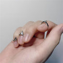Fashion Adjustable Open for Women Men Ring Party Statement Simple Personality
