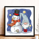 Snowman Goblin 5D DIY Full Drill Diamond Painting Picture Rhinestone Mosaic Art