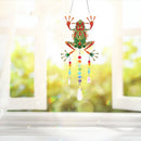 DIY Diamond Painting Light Catcher Hanging Crystal Wind Chime (Frog) Newly