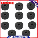 10pcs/set Drum Kit Cymbal Felt Pads Grey Protection Effect for Drum Slices Felt