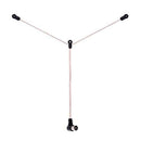 Aerial FM Antenna 75 Ohm F Type Male Plug For Home Receiver Radio Signal D7C4