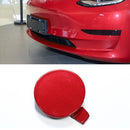 #A Auto Car Front Bumper Tow Hook Eye Cover Trim Trailer Cap Plug for Tesla Mode