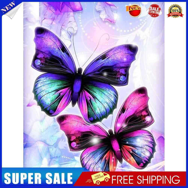 #A 5D DIY Full Drill Diamond Painting Butterfly Embroidery Mosaic Kits (W1130)