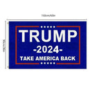 Trump 2024 President Flag Take Save America Back 3x5 D8FJ Feet Donald P2F0